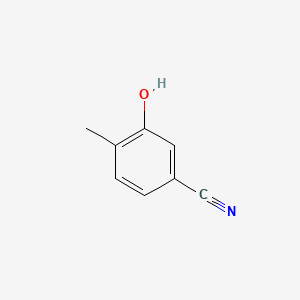 Chemical structure of 3-Hydroxy-4-methylbenzonitrile