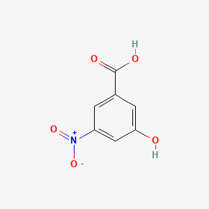 Chemical structure of 3-Hydroxy-5-nitrobenzoic acid