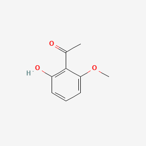 Chemical structure of 2'-Hydroxy-6'-methoxyacetophenone