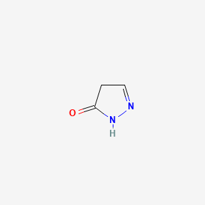 Chemical structure of 1H-Pyrazol-5(4H)-one