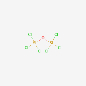 Chemical structure of Hexachlorodisiloxane