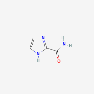 Chemical structure of 1H-Imidazole-2-carboxamide