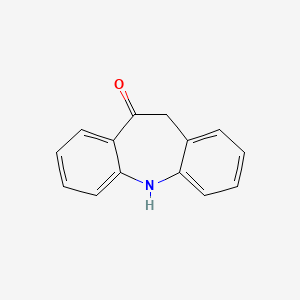 Chemical structure of 5,11-Dihydro-10H-dibenz[b,f]azepin-10-one