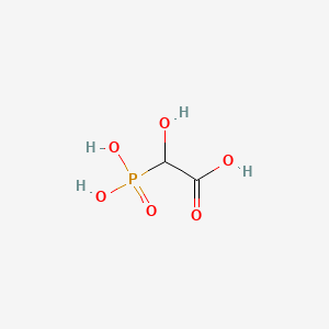 Chemical structure of Hydroxyphosphono-acetic acid