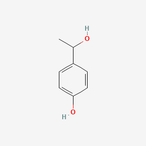 Chemical structure of 4-(1-Hydroxyethyl)phenol
