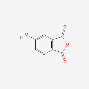 Chemical structure of 5-Hydroxyisobenzofuran-1,3-dione
