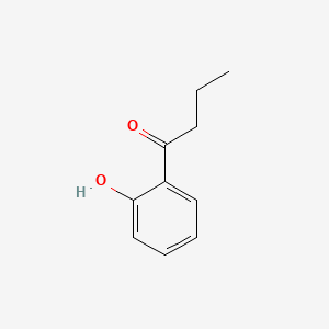 Chemical structure of 2'-Hydroxybutyrophenone