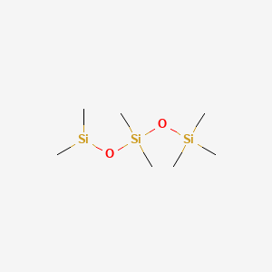 Chemical structure of 1,1,3,3,5,5,5-Heptamethylpentanetrisiloxane
