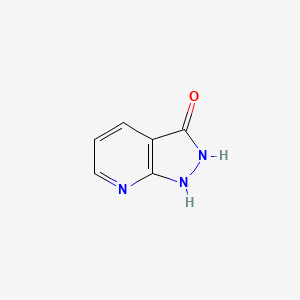 Chemical structure of 1H-Pyrazolo[3,4-b]pyridin-3(2H)-one