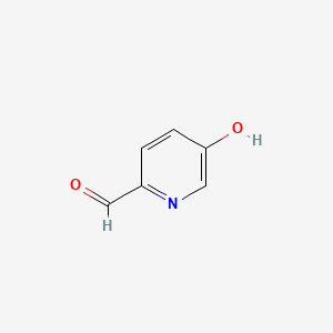 Chemical structure of 5-hydroxypyridine-2-carbaldehyde