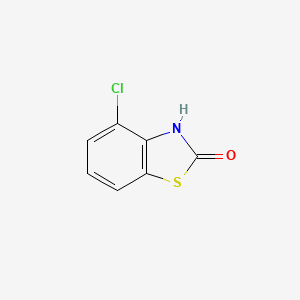 Chemical structure of 4-Choro-2(3H)-benzothiazolone