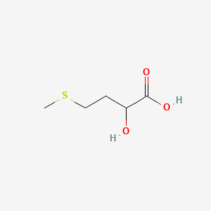 Chemical structure of 2-Hydroxy-4-(methylthio)butyric Acid