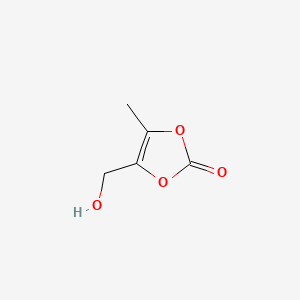 Chemical structure of 4-(HydroxyMethyl)-5-Methyl-[1,3]dioxol-2-one