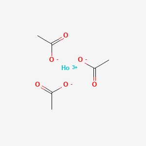 Chemical structure of Holmium(III) acetate monohydrate
