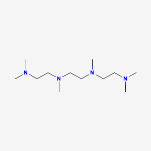 Chemical structure of Hexamethyltriethylenetetramine