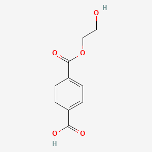 Chemical structure of 4-((2-Hydroxyethoxy)carbonyl)benzoic acid