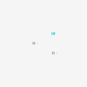 Chemical structure of Hafnium dihydride