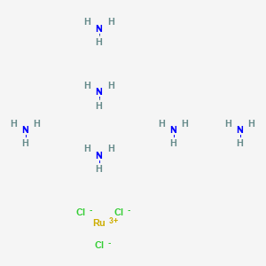 Chemical structure of Hexaammineruthenium(III) chloride