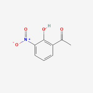Chemical structure of 2-Hydroxy-3-nitroacetophenone