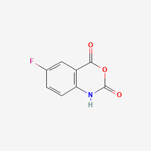 Chemical structure of 5-Fluoroisatoic anhydride