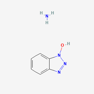 Chemical structure of 1-Hydroxy-1H-benzotriazole, ammonium salt