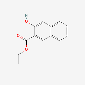 Chemical structure of 3-Hydroxy-2-naphthoic Acid Ethyl Ester