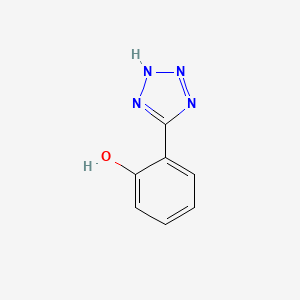 Chemical structure of 2-(1H-Tetrazol-5-yl)phenol