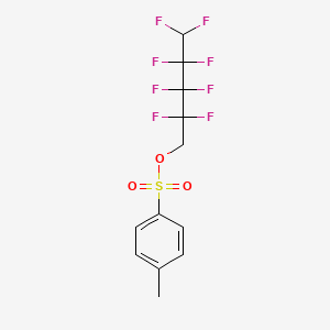 Chemical structure of 1H,1H,5H-Octafluoropentyl p-toluenesulfonate