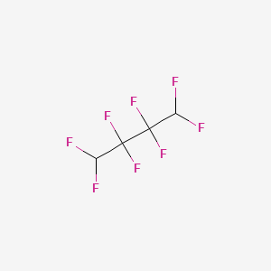 Chemical structure of 1H,4H-Octafluorobutane