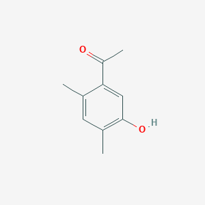 Chemical structure of 2′-Hydroxy-3′,5′-dimethylacetophenone