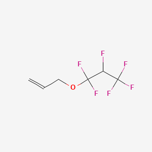 Chemical structure of Allyl 1,1,2,3,3,3-Hexafluoropropyl Ether