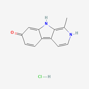 Chemical structure of Harmol Hydrochloride