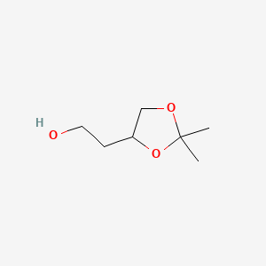 Chemical structure of 4-(2-Hydroxyethyl)-2,2-dimethyl-1,3-dioxolane