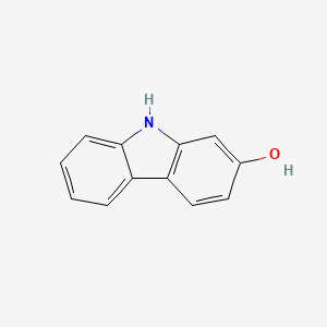 Chemical structure of 2-Hydroxycarbazole
