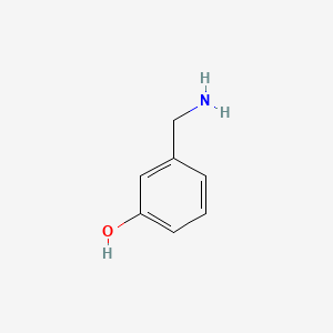 Chemical structure of 3-Hydroxybenzylamine
