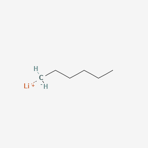 Chemical structure of Hexyllithium