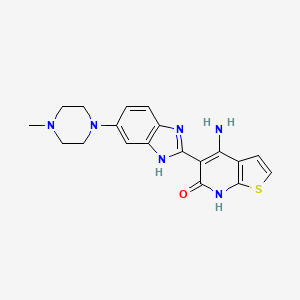 Chemical structure of HPK1-IN-2