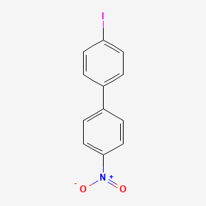 Chemical structure of 4-IODO-4'-NITROBIPHENYL
