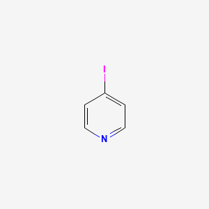 Chemical structure of 4-Iodopyridine