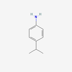 Chemical structure of 4-Isopropylaniline