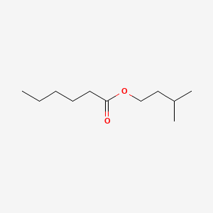 Chemical structure of Isoamyl Hexanoate