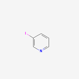 Chemical structure of 3-Iodopyridine