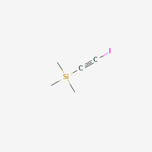 Chemical structure of Silane, (iodomethyl)trimethyl-