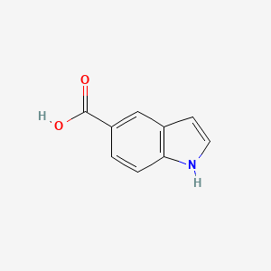 Chemical structure of Indole-5-carboxylic Acid