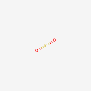 Chemical structure of Iridium oxide