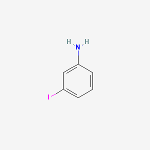 Chemical structure of 3-Iodoaniline