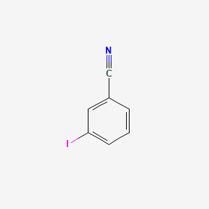 Chemical structure of 3-Iodobenzonitrile