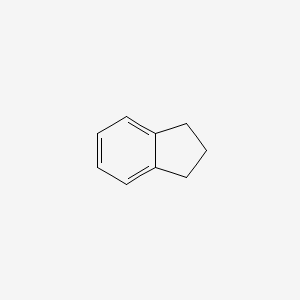 Chemical structure of Indan