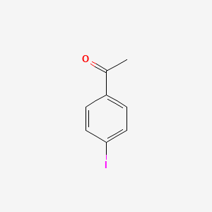Chemical structure of 4'-Iodoacetophenone