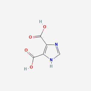 Chemical structure of 4,5-Imidazoledicarboxylic acid